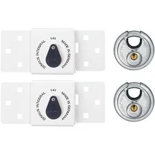 ABUS 77124 141/200 Discus Integral Van Lck 26/70mm Diskus Padlck Double