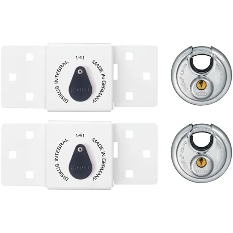ABUS 77124 141/200 Discus Integral Van Lck 26/70mm Diskus Padlck Double