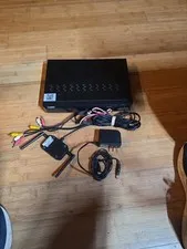 Lorex 4 Channel ECO Blackbox DVR Model LH030400 W WL2232 Wireless Receiver Cords