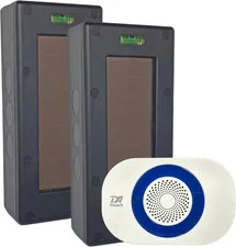 Smart Solar Break Beam 4000 Electronic Driveway Alarm System – Wireless Outdoor