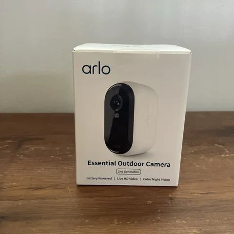 NEW Arlo Essential Outdoor Wireless Security Camera HD 1080p 2nd Gen VMC2050