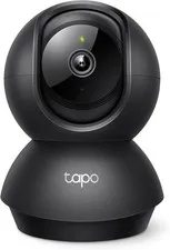 1080p Pan Tilt Security Camera Night Vision Motion Detection 2 Way Audio Black