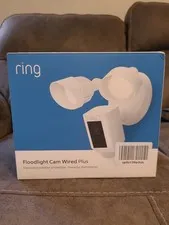 Ring Floodlight Cam Wired Plus **BRAND NEW** 1080p HD White
