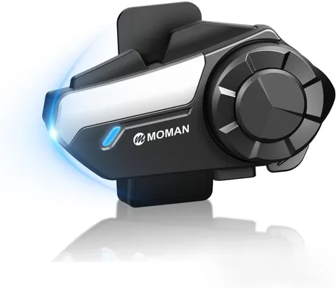 Motorcycle Intercom, 2-Way Intercom Communication Systems, FM Music Sharing, Hi-