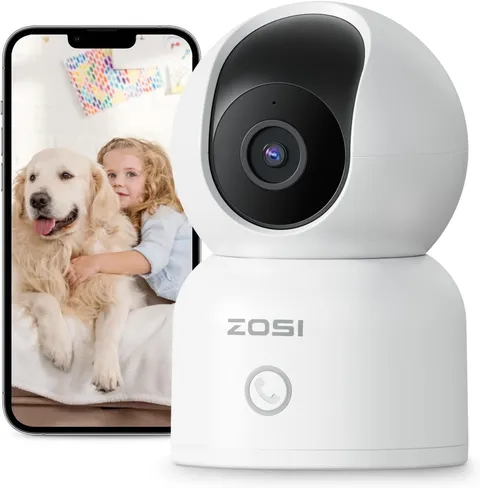 C518 4MP Indoor Pan/Tilt Smart Home Security Camera for Pet Dog Baby Monitor