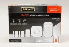 (MA4) Defiant Smart Home Alarm System w/ WiFi and Bluetooth Powered by Hubspace