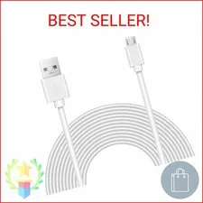 Benair 15 Feet Power Extension Cable Compatible with Wyze Cam v3 Indoor Outdoor,