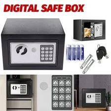 Digital Keypad Security Safe Box Electronic Lock Money Jewelry Storage Cabinet
