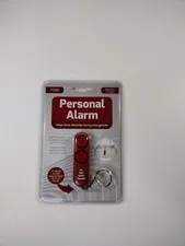 Personal Safety Alarm Audible Up to 600' Away Warning Siren Alarm Red Key Chain