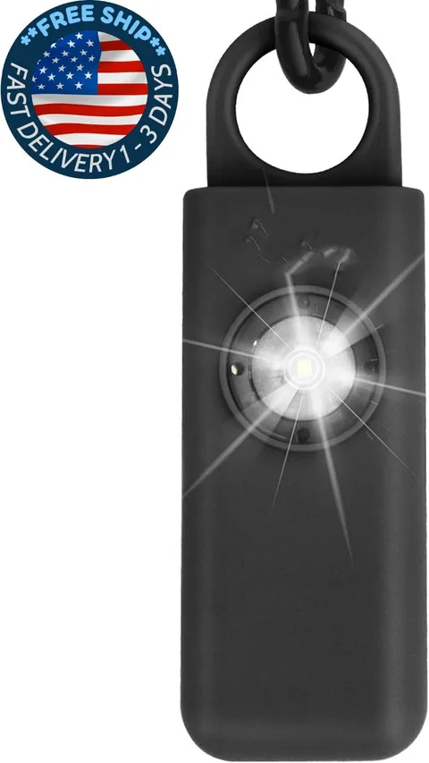 Alarma de seguridad personal original para mujeres, sirena fuerte con sonido