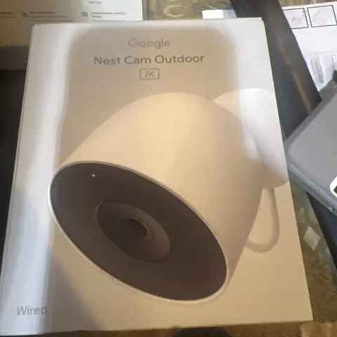 Google Nest Cam Outdoor 2nd Gen - Wired Security Camera with 2K Video Brand New