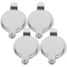 Door Peephole Covers 4-Pack 0.63 Inch Privacy Lid for Apartment Door Viewer A...