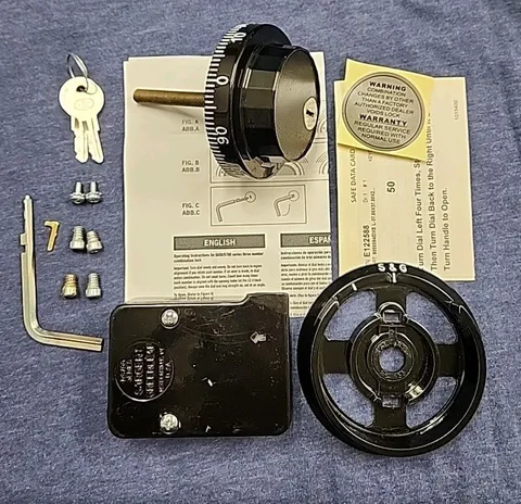 Sargent Greenleaf S&G Model 6630-127 With Locking Dial Mechanical Safe Lock Kit