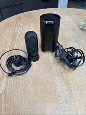 Canary Camera Indoor/Outdoor Bundle With Chargers  Black - Working
