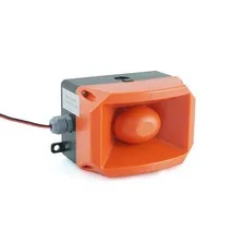 Multi Tone Electronic Siren 43 Tone Easy Wall and Surface Montage Clear and D...