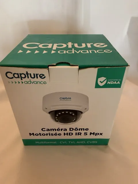 Capture Advance 5MP motorized HD/IR dome R2-HD5MPMODM Advance