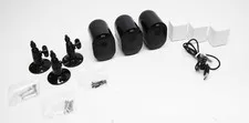 Arlo Pro 4 Spotlight Wireless Security Cameras VMC4350B 3-Pack - Black