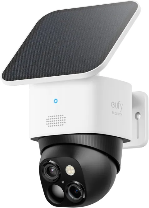 Eufy Security Solocam S340 3K Dual-Lens Solar Security Camera Pan Tilt AI Color