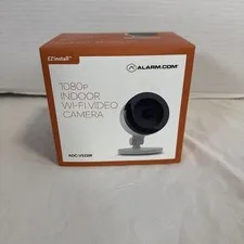Alarm.com ADC-V522IR 1080p Indoor Wi-Fi Wireless IP Camera Night Vision White 