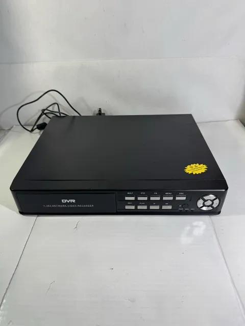 4CH H.264 Network Video Recorder DVR Player System NTSC/PAL  DC:(12V/4A) Used