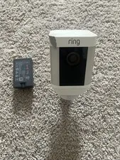 Ring Spotlight Cam Plus Wireless Outdoor Battery Camera White