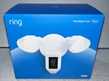 RING WIRED FLOODLIGHT CAM PLUS 1080P **NEW**