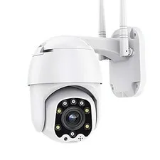 Outdoor PTZ WiFi IP Security Camera 1080P Home Surveillance Camera Pan/Tilt Two-