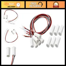 Recessed Magnetic Reed Switch NC/NO for Door Window Alarm - 6 Pack Contact Senso