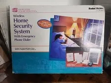 Vintage Radio Shack Wireless Home Security System w/ Phone Dialer 61-2610 (BT3)