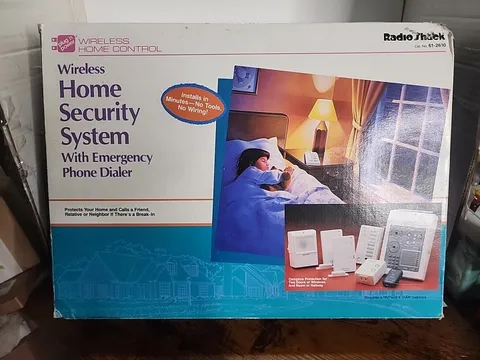 Vintage Radio Shack Wireless Home Security System w/ Phone Dialer 61-2610 (BT3)