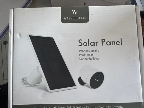 Wasserstein Solar Panel for SimpliSafe Wireless Outdoor Security Camera