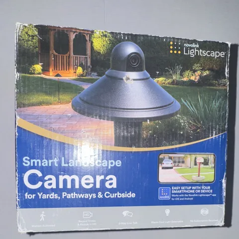 Novolink Lightscape IP/Network Wi-Fi Outdoor Camera, Motion + 2-Way Audio