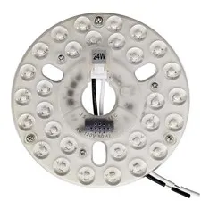 24W 5.3" LED Ceiling Fan Light Kit in Diameter, 3CCT (3500K 4500K 6000K) 