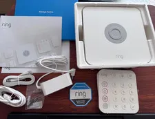 Ring Alarm 2nd Gen Base Station & Keypad NEW Unregistered w/ Power Adapter