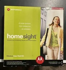 Motorola Home Sight Wireless Easy Start Kit HMEZ2000 All-In-One Security System