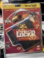 Portable Safe Lock Brand Cable Locker Keep/Safe By Sentry.  Unopened