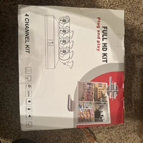 Anssipo Model:ASP-8029BWF-8CH-4CAM Full HD Video Recorder Camera System New