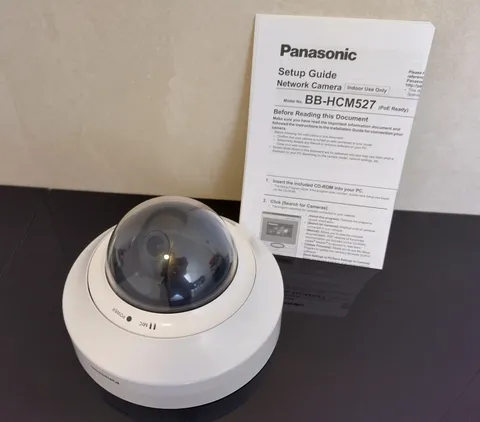 Panasonic BB-HCM527 CCTV PoE Optical Zoom PTZ Dome Camera Int. Microphone