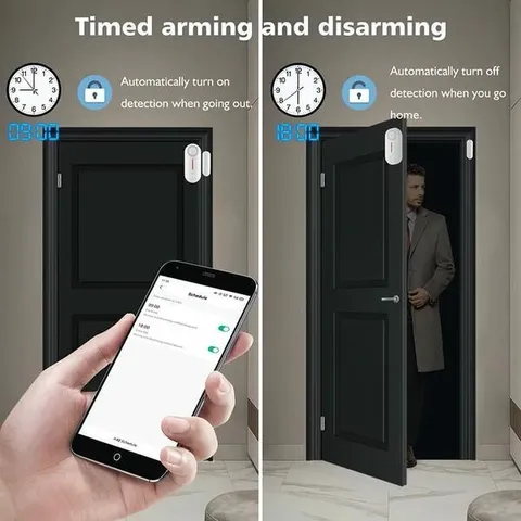 WiFi Door and Window Detector with Custom Timer