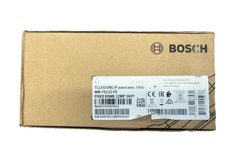 Bosch NIN-70122-F0 FLEXIDOME IP Panoramic 7000 MP, 12MP 360° Camera