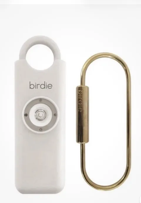 She’s Birdie–The Original Personal Safety Alarm for Women Women Coconut White