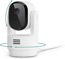 Arlo Essential Indoor Pan Tilt Security Camera 2K (2025 Release) - Wired Plug-in