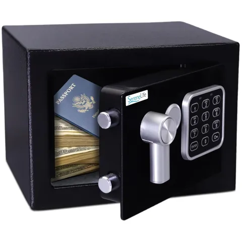 Small Digital Safe - Electronic & Mechanical Access