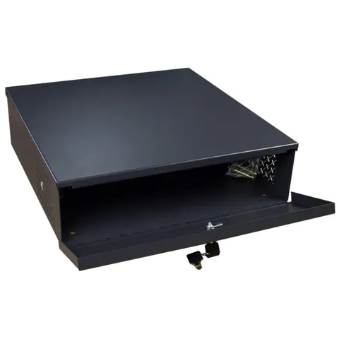 NVR DVR Enclosure 16 Gauge Steel Wall/Floor Mount