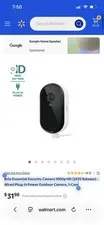 4 Arlo Ess Security 1080p HD 2025 ReleaseWired Plug-In Power Outdoor Camera
