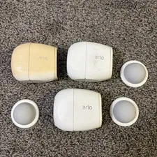 Lot Of 3 Netgear Arlo Pro2 VMC4030P 1080p Security Camera NO BATTERIES PARTS*