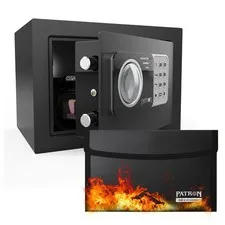 PATRON fireproof safe box for home ，mini safe for money，coin safes with code，...