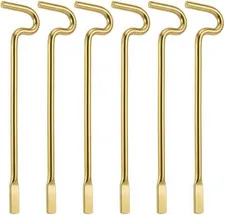 Interior Emergency Key for Bathroom Bedroom - 6 Pack