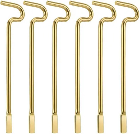Interior Emergency Key for Bathroom Bedroom - 6 Pack