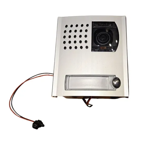 Farfisa PL41P Module Video Camera Intercom 1 Button Profile B/N Coaxial